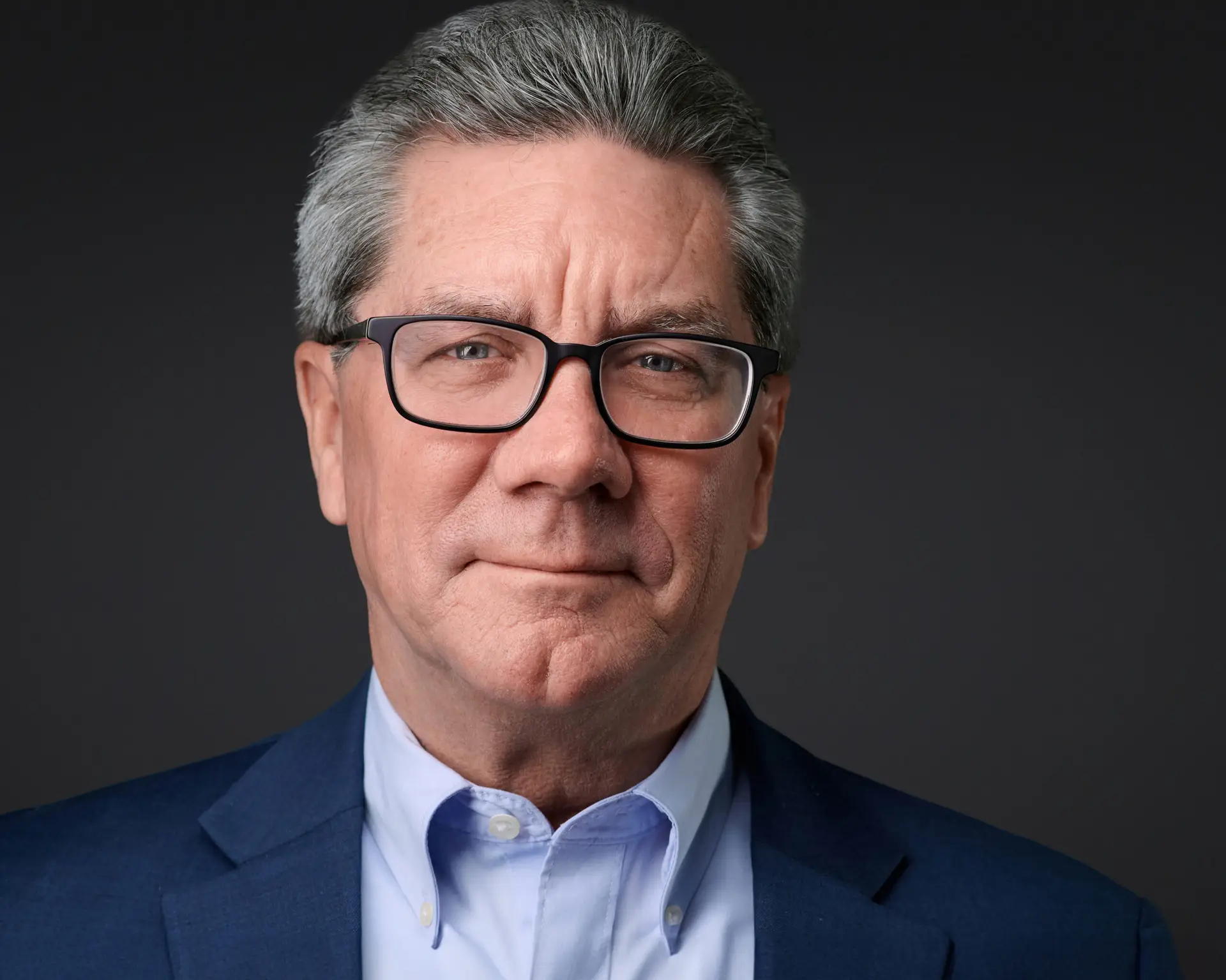 Man in a business headshot