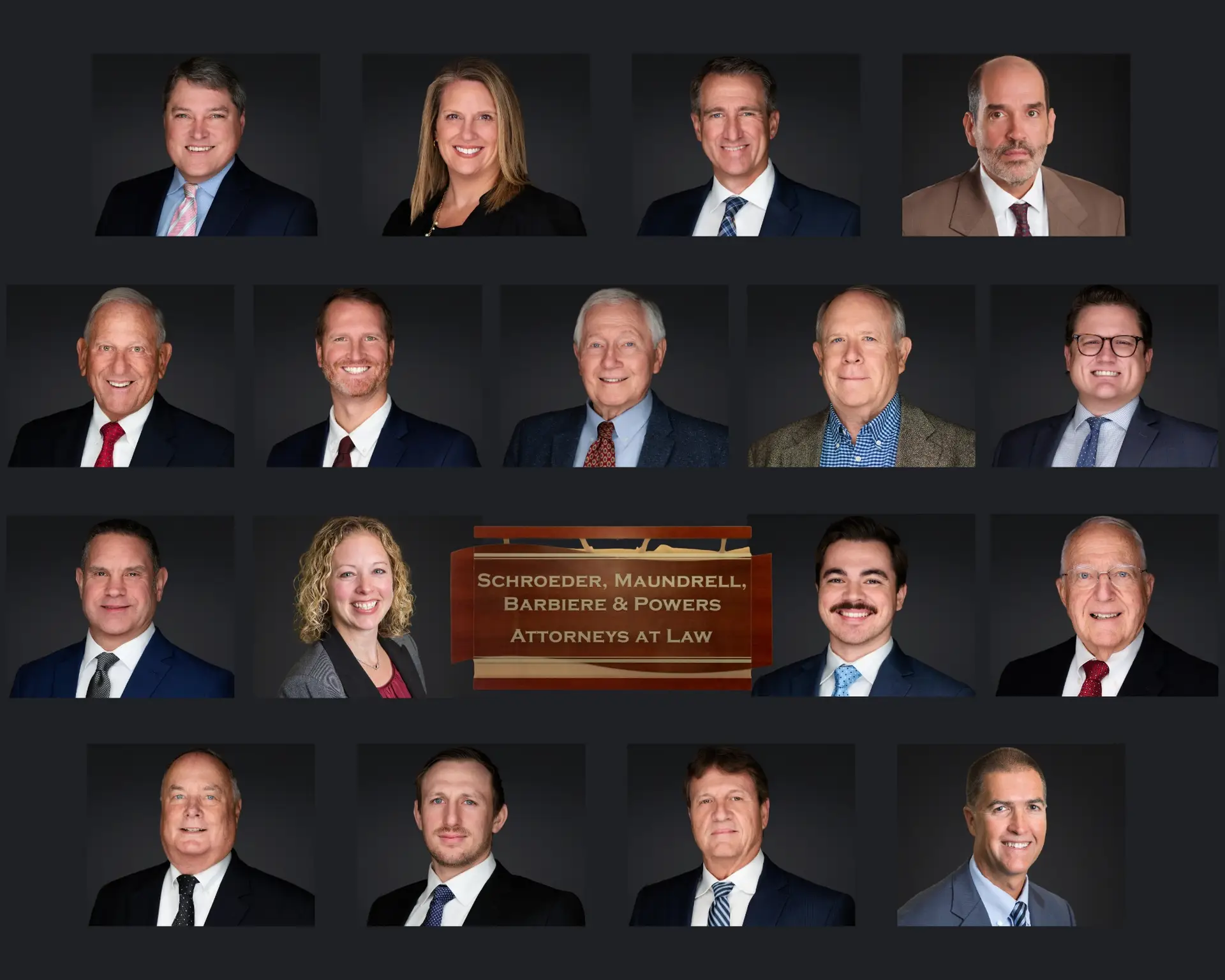 collage of business headshots